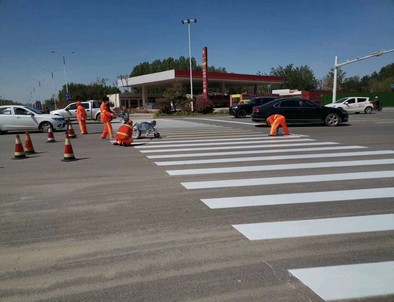 石河子石河子专业道路划线施工